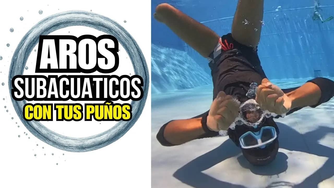 Cómo Hacer Aros con Puños Bajo el Agua en 2 Minutos
