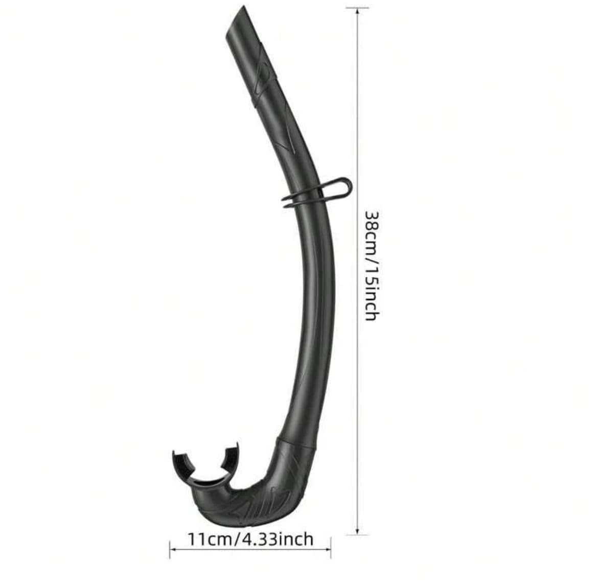 Snorkel Flexible Profesional (Negro)